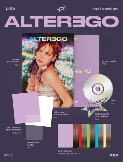 [PRE-ORDER] LISA SOLO ALBUM [ALTER EGO/PHOTOBOOK VER.]