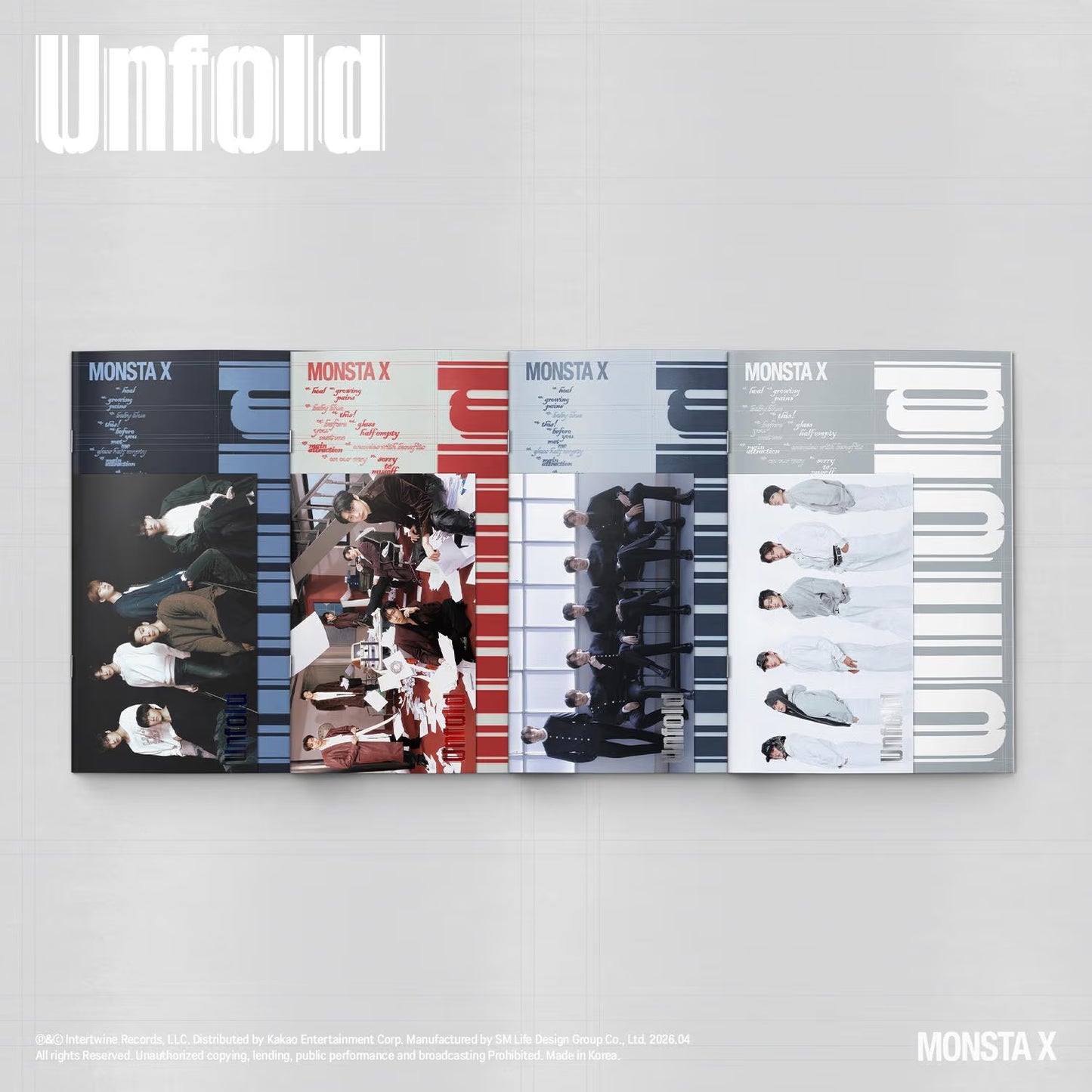 MONSTA X Ameriac Full Album [Unfold]