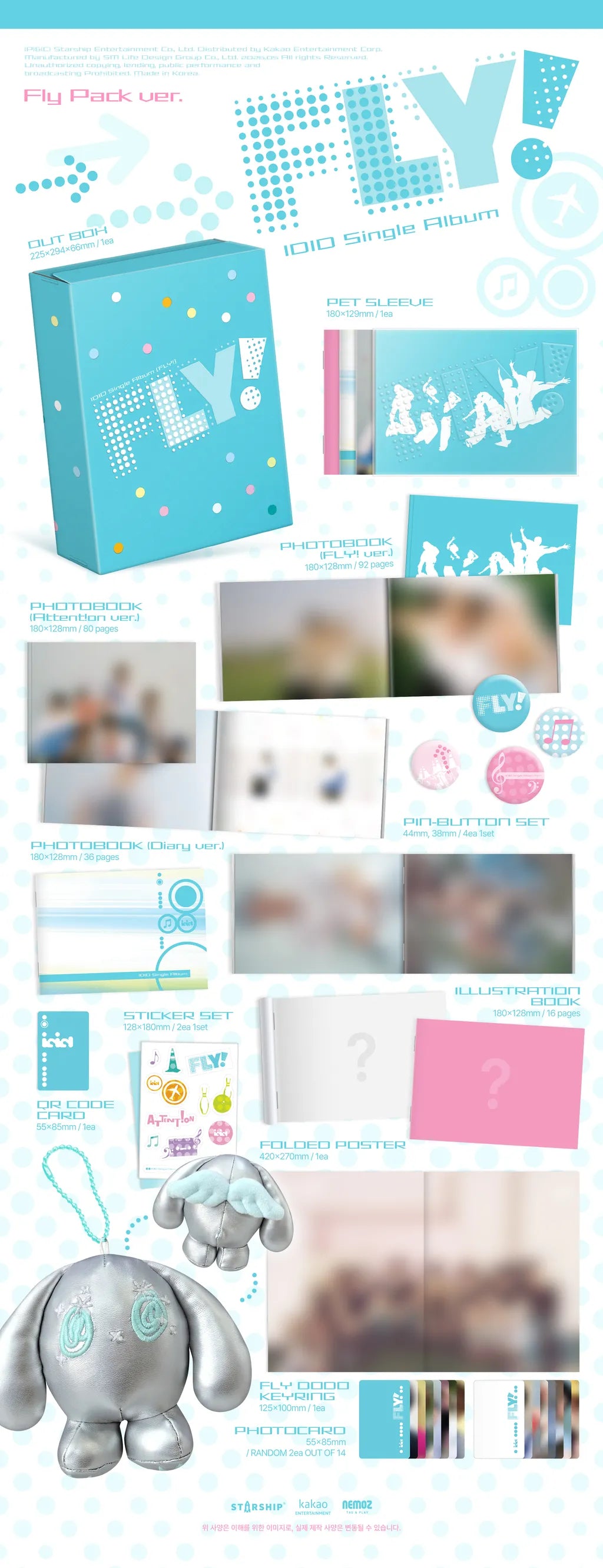 IDID Single Album [FLY! / Fly Pack Limited Edition]