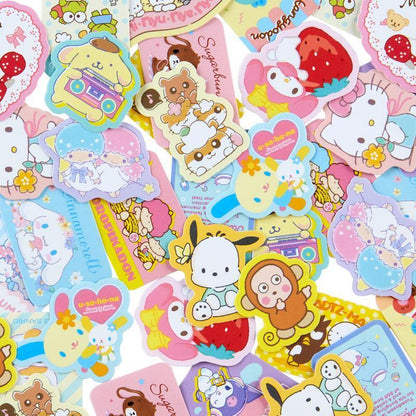 Sanrio Japan Sanrio Characters Sticker & Case Set