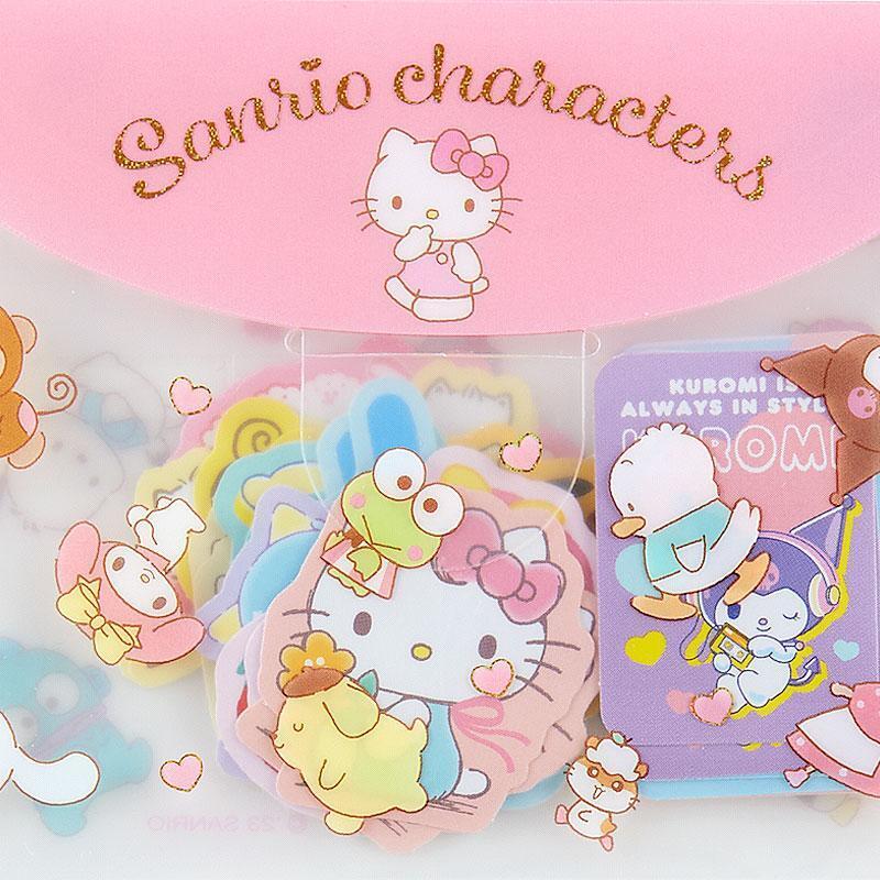 Sanrio Japan Sanrio Characters Sticker & Case Set