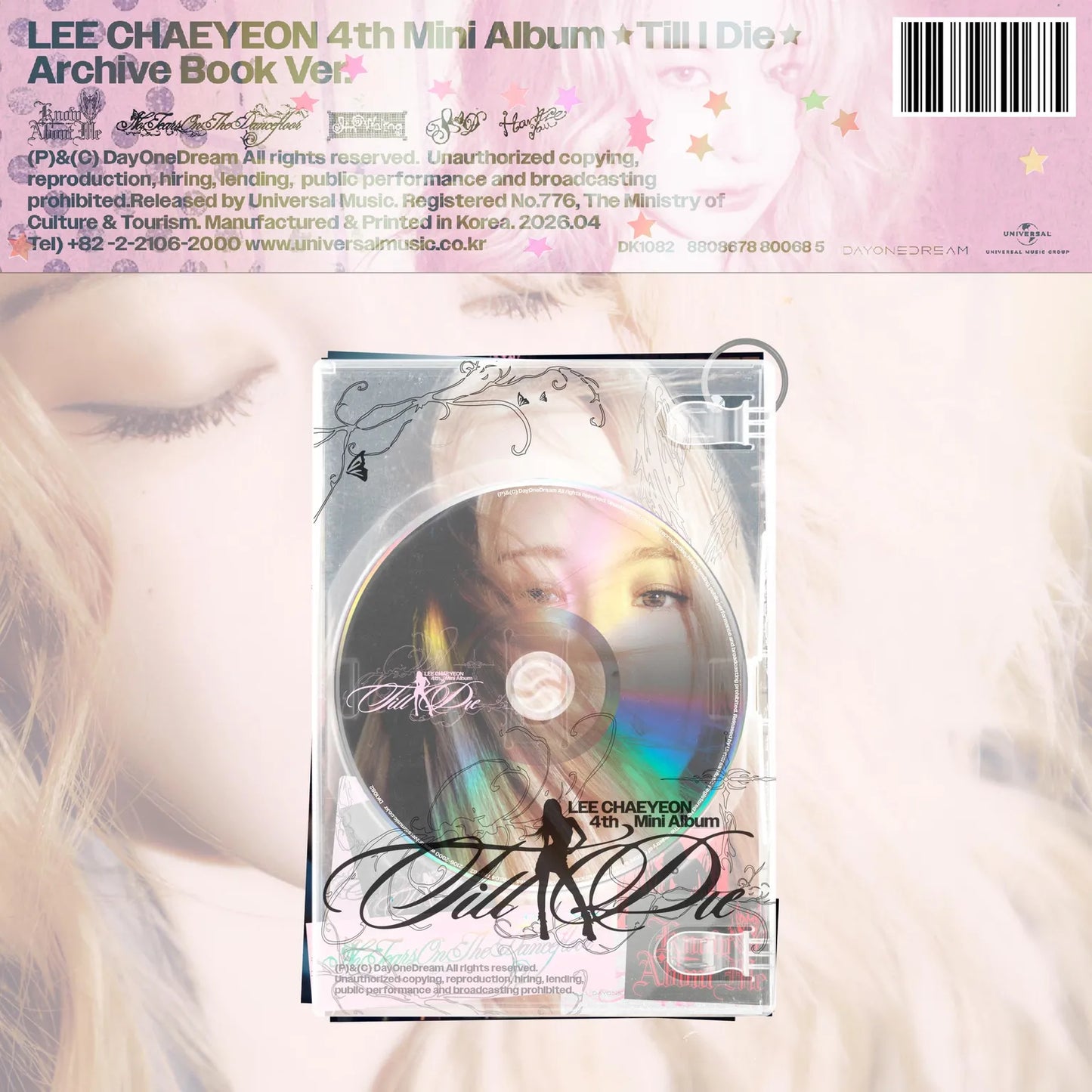 LEE CHAEYEON 4th Mini Album [Till I Die/Archive Book Ver.]