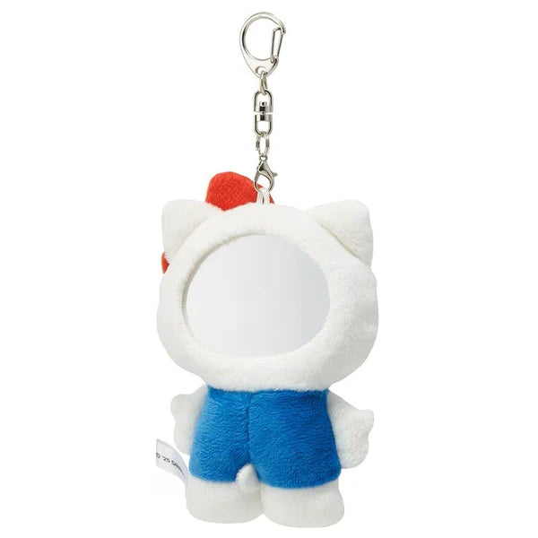 Sanrio Hello Kitty die-cut plush mirror back and detail