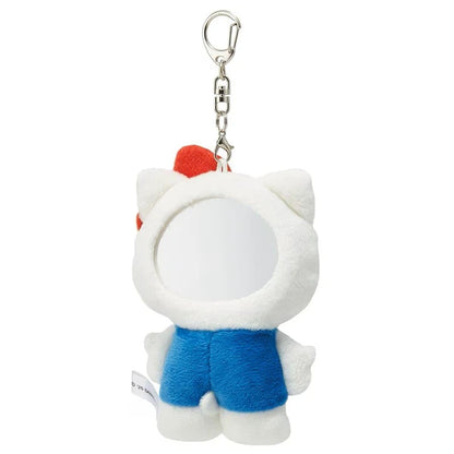 Sanrio Hello Kitty die-cut plush mirror back and detail