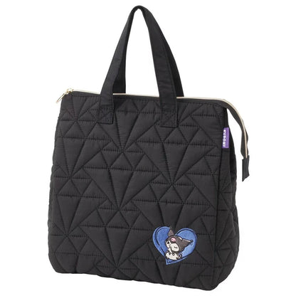 Sanrio Kuromi quilted insulated lunch bag front
