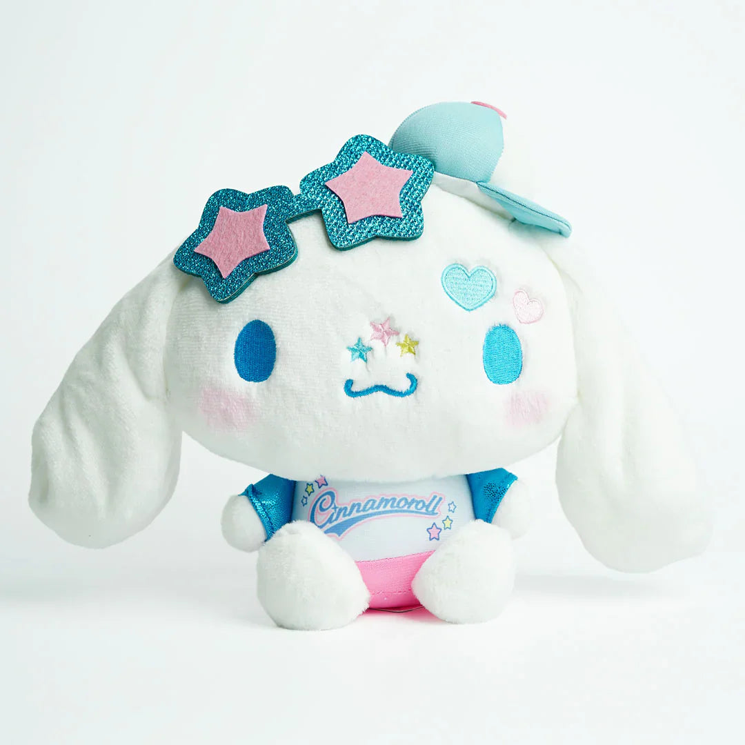 Sanrio Vivid Cap Y2K Cinnamoroll plush