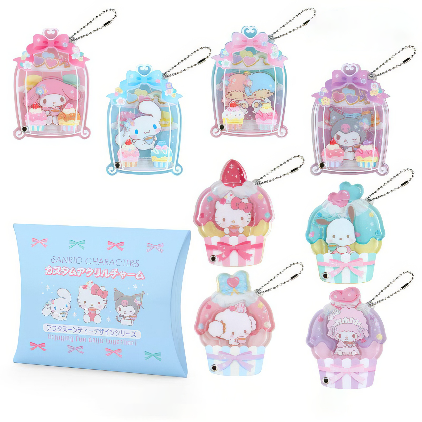 Sanrio Japan Acrylic Charm Afternoon Tea Blind Box