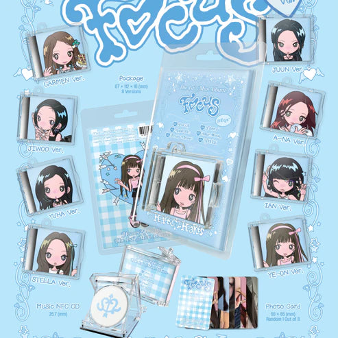 HEARTS2HEARTS 1ST MINI ALBUM [FOCUS / SMINI Ver]