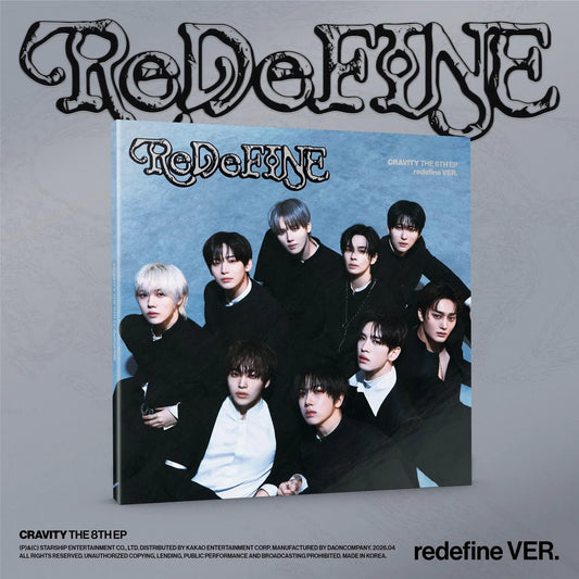CRAVITY THE 8TH EP [ReDeFine / Redefine Ver]