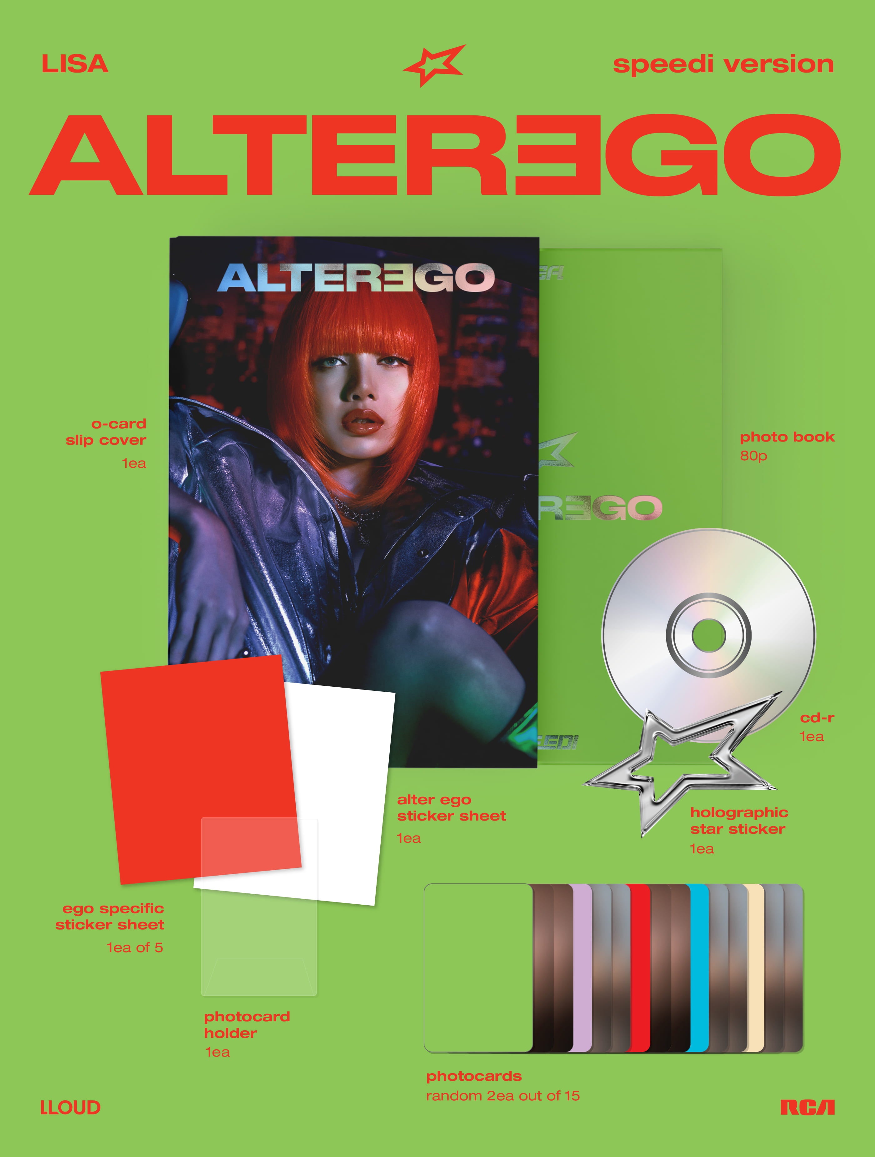 LISA SOLO ALBUM [ALTER EGO/PHOTOBOOK VER.] – Kawaii Alley
