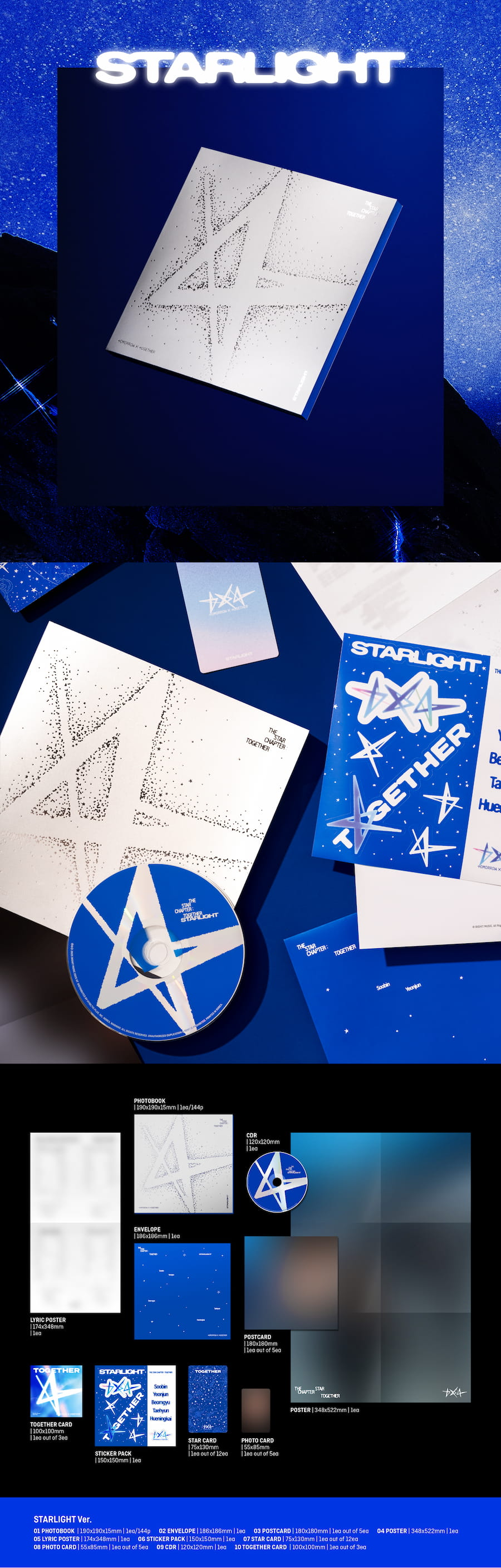 TOMORROW X TOGETHER TXT [THE STAR CHAPTER: TOGETHER/STANDARD VER TOMORROW X TOGETHER TXT [THE STAR CHAPTER: TOGETHER/STANDARD VER