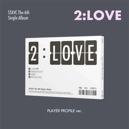 [PRE-ORDER] STAYC 6TH SINGLE ALBUM [2:LOVE]