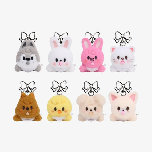 Stray Kids RUN IT Seoul SKZOO Wind-Up Plush Keyring - all characters