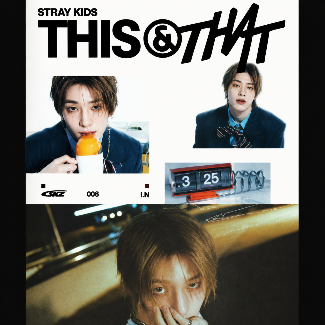 Stray Kids THIS & THAT & Ver I.N member cover