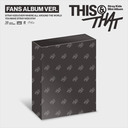 Stray Kids THIS & THAT Fans Album Ver cover image