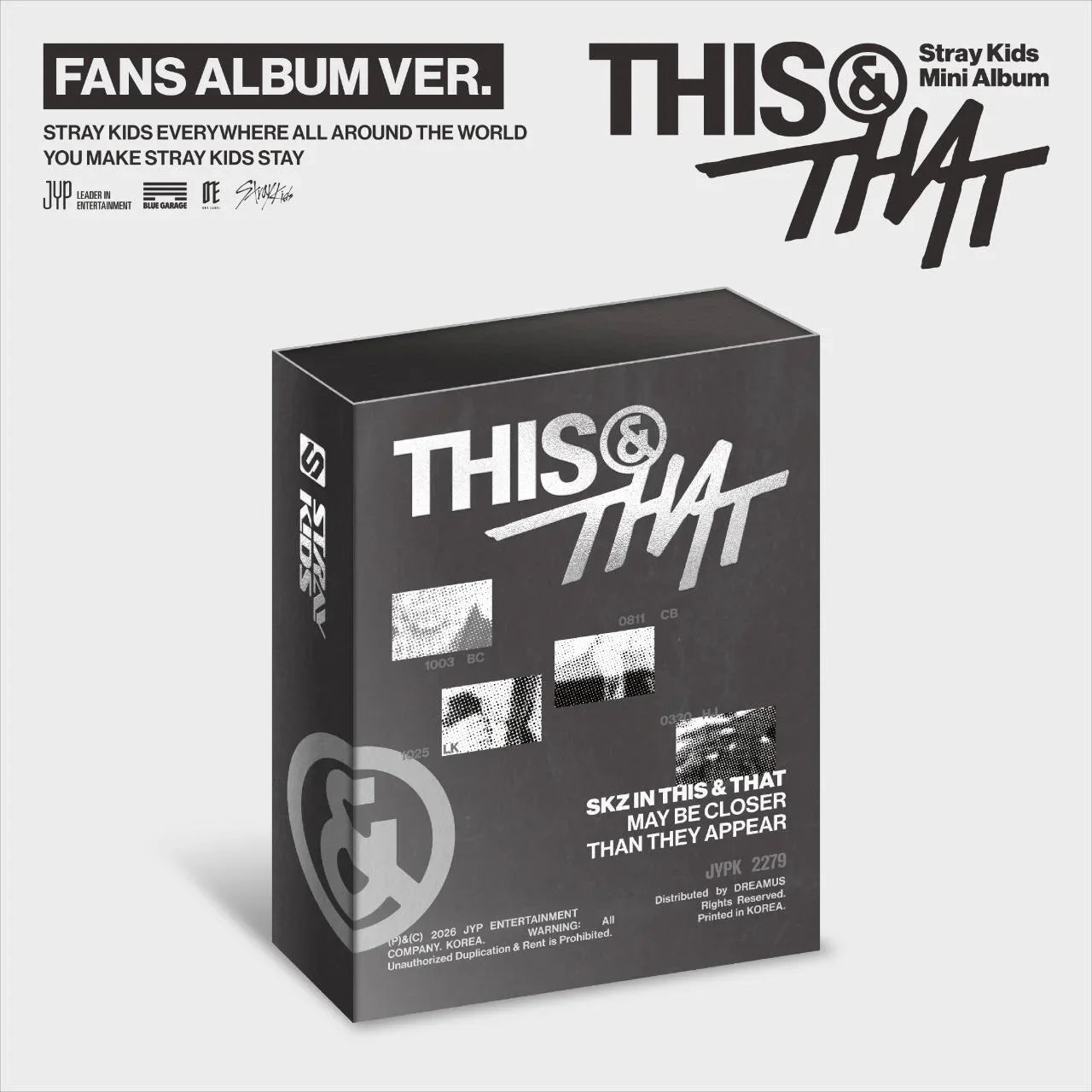 Stray Kids THIS & THAT Fans Album Ver.