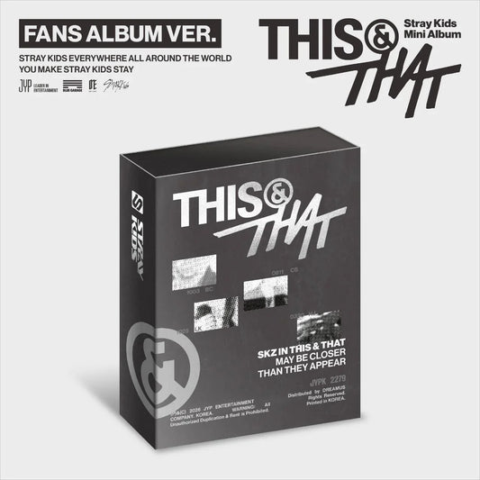 Stray Kids THIS & THAT Fans Album Ver.