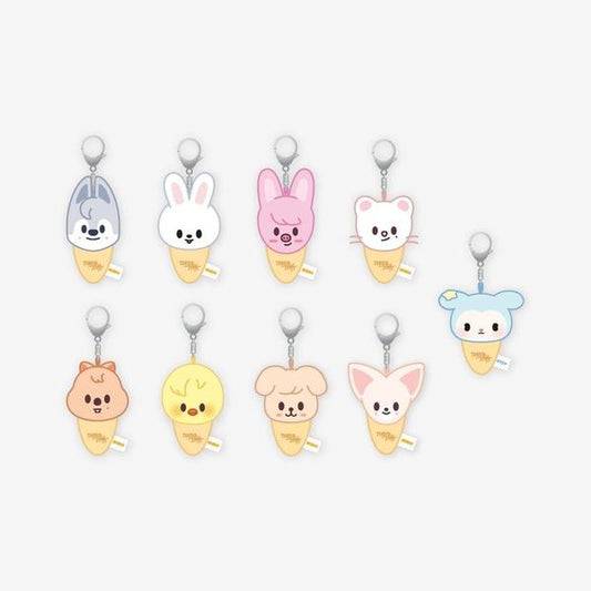 Stray Kids THIS & THAT Plush Keyring Ice Cream Ver. – all 9 types