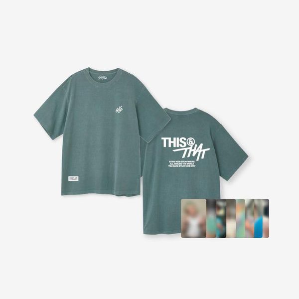 Stray Kids THIS & THAT POP-Up Store T-Shirt with photocard set