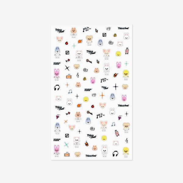 Stray Kids THIS & THAT SKZOO Micro Sticker
