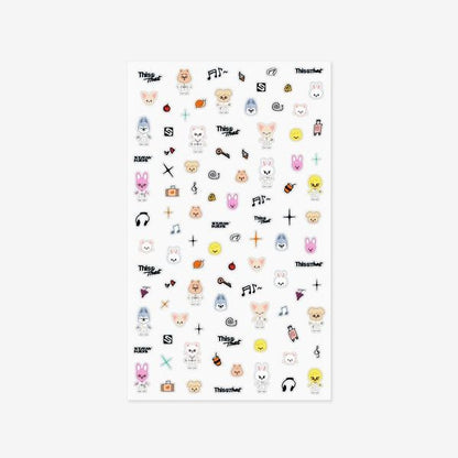 Stray Kids THIS & THAT SKZOO Micro Sticker