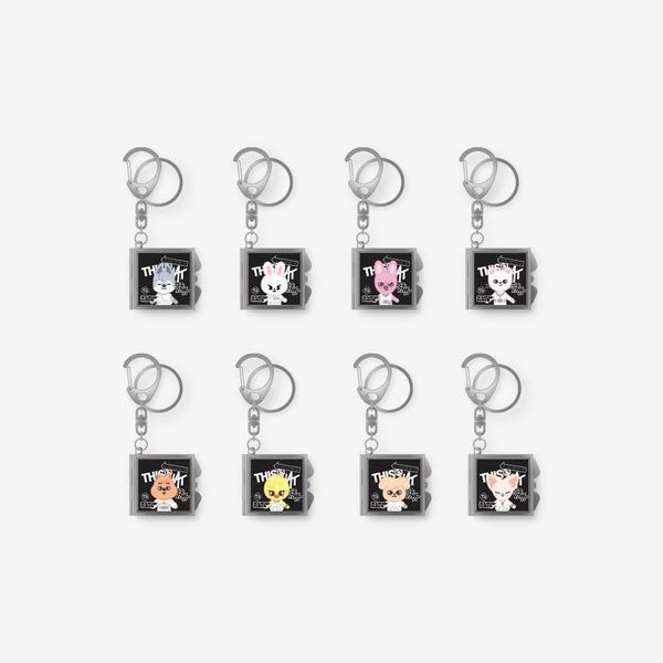 Stray Kids THIS & THAT SKZOO Mirror Keyring – all 8 types