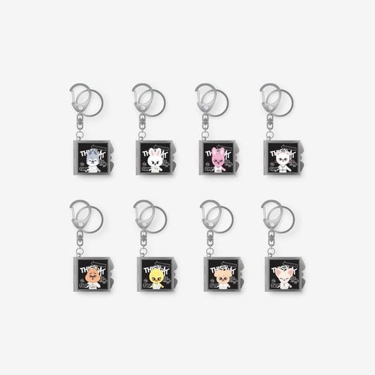 Stray Kids THIS & THAT SKZOO Mirror Keyring – all 8 types