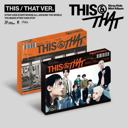 Stray Kids THIS & THAT Mini Album THIS and THAT versions