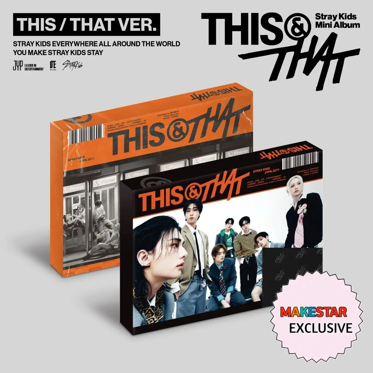Stray Kids THIS & THAT THIS Ver MAKESTAR exclusive