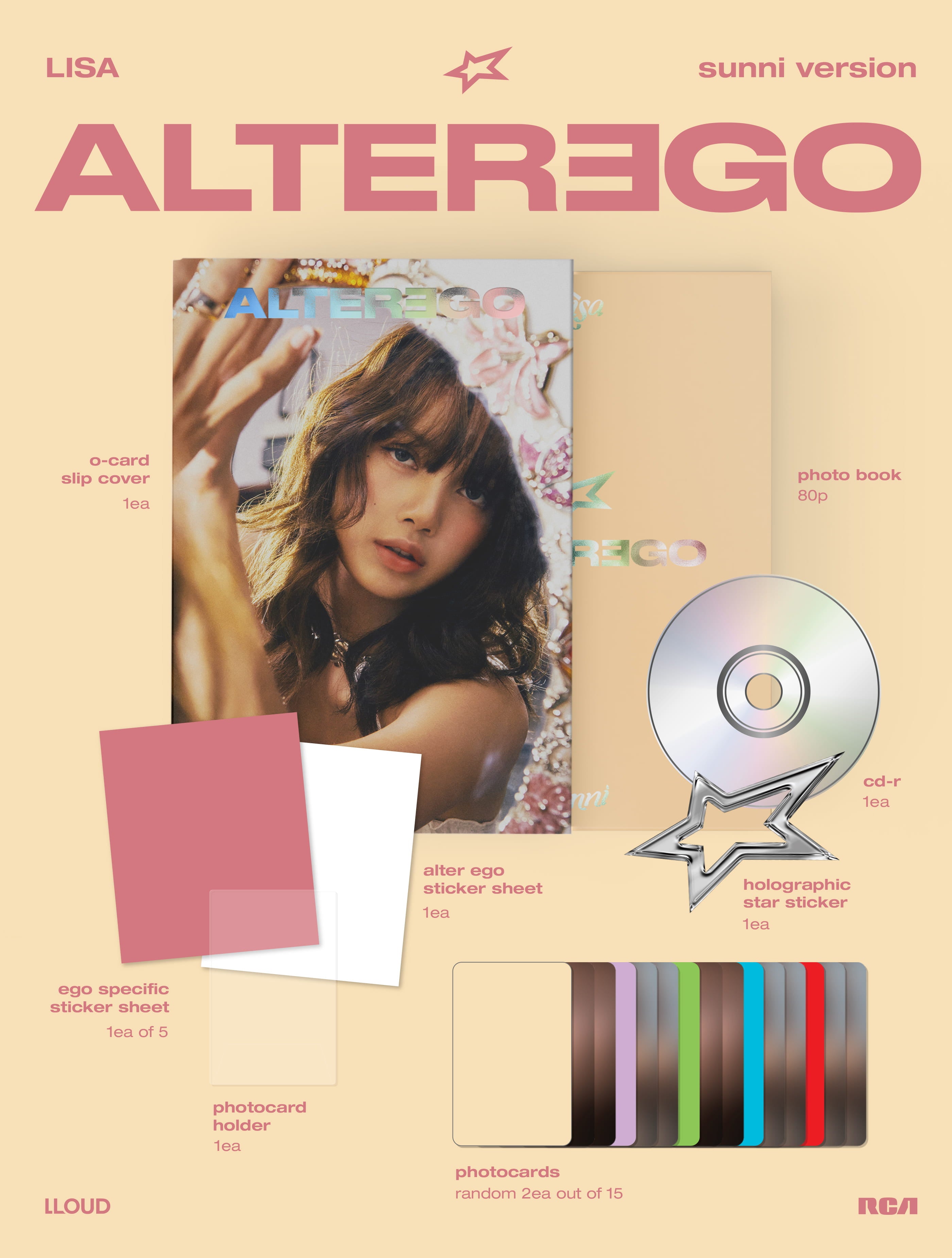 LISA SOLO ALBUM [ALTER EGO/PHOTOBOOK VER.] – Kawaii Alley