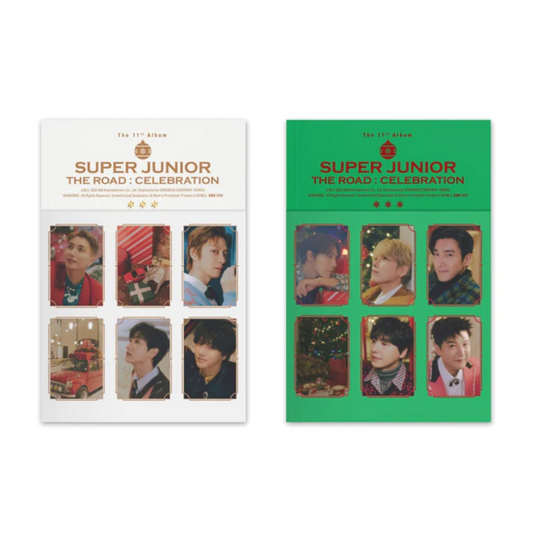 SUPER JUNIOR 11TH ALBUM [THE ROAD:CELEBRATION]