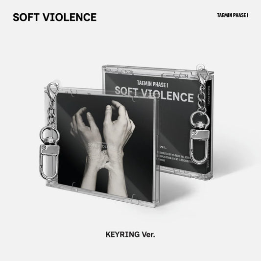 TAEMIN PHASE I SOFT VIOLENCE KEYRING Ver package