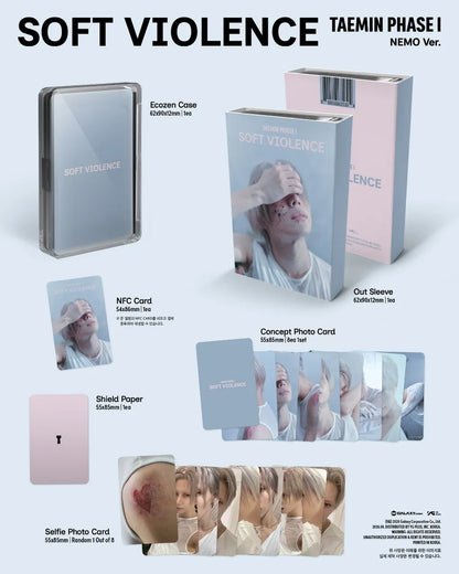 TAEMIN PHASE I SOFT VIOLENCE NEMO Ver contents