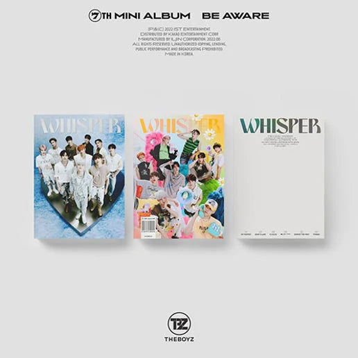 THE BOYZ'S - 7TH MINI ALBUM [BE AWARE/INCL.POB]