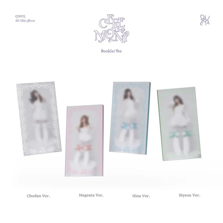 QWER 4th Mini Album [CEREMONY / Booklet Ver.]