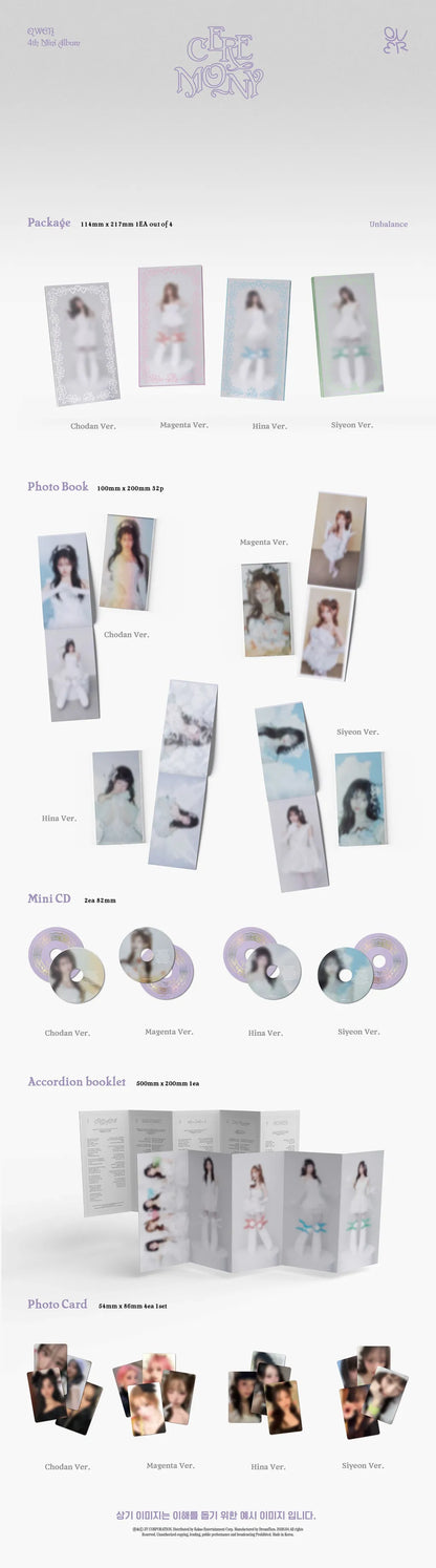 QWER 4th Mini Album [CEREMONY / Booklet Ver.]