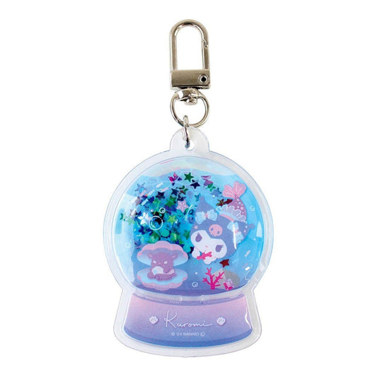 Sanrio Japan Snow Dome Keychain Kuromi