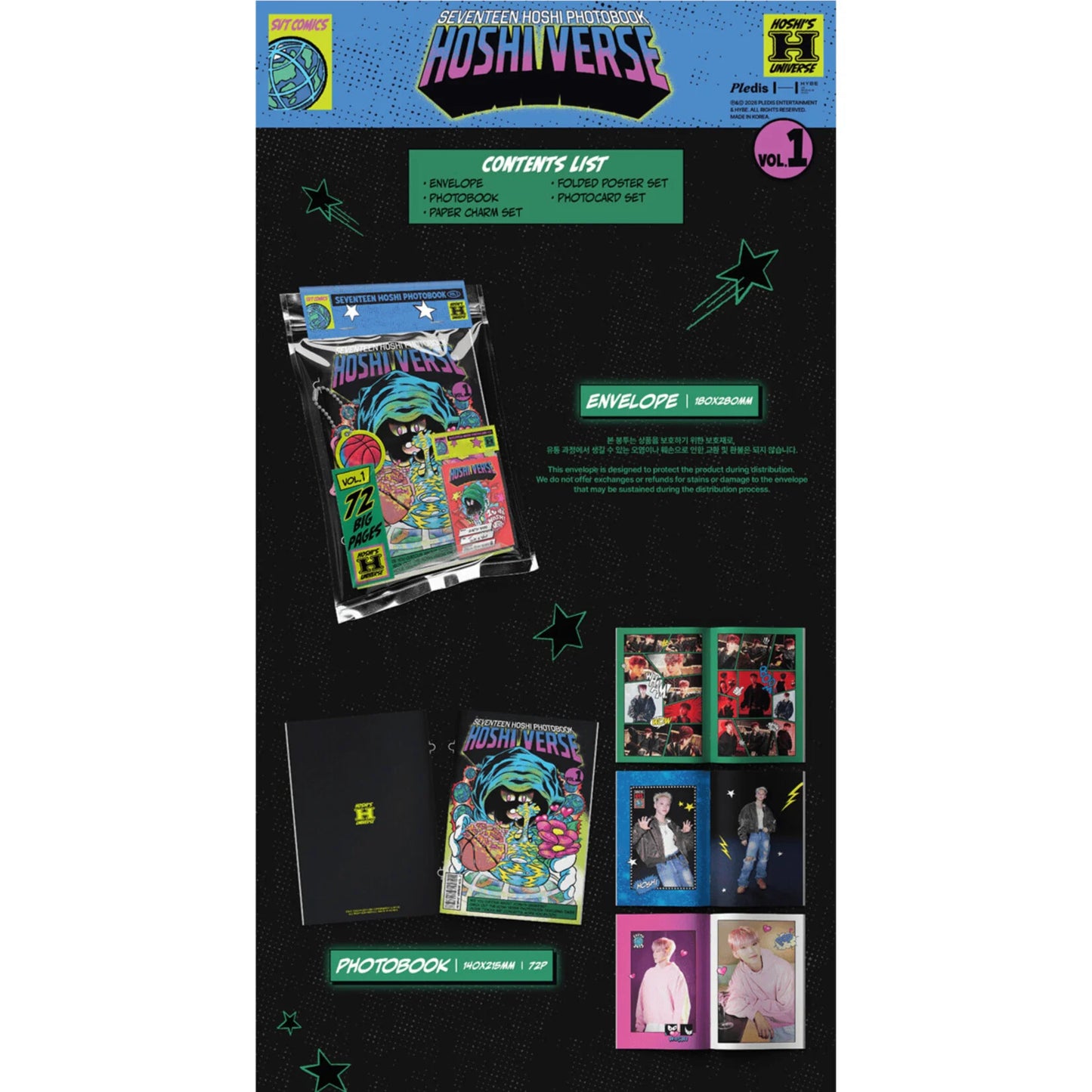 [PRE-ORDER] HOSHI PHOTOBOOK [HOSHI VERSE] VOL.1