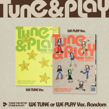 TUIDE The 1st EP TUNE & PLAY WE TUNE or WE PLAY Version Random