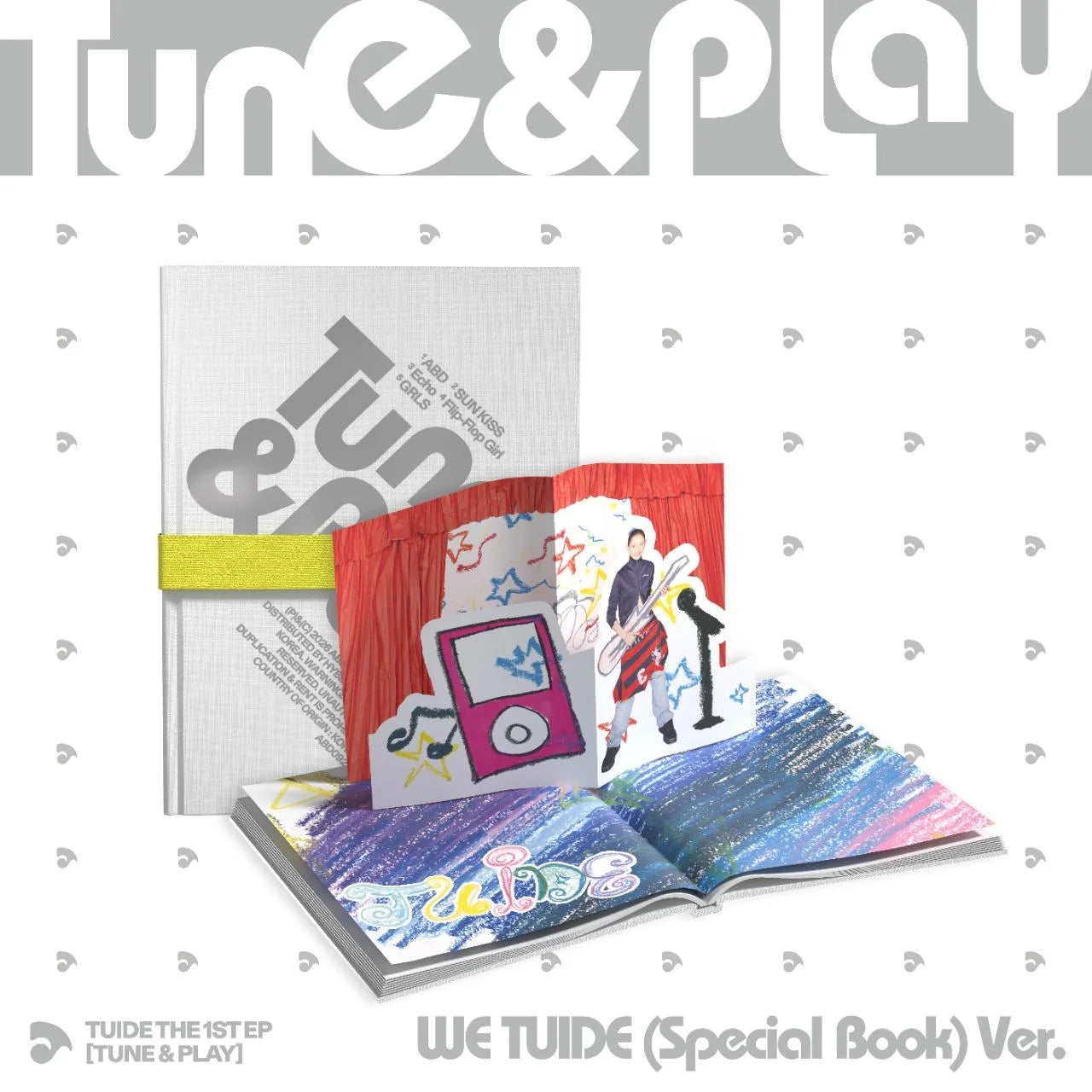 TUIDE The 1st EP TUNE & PLAY WE TUIDE Special Book Version