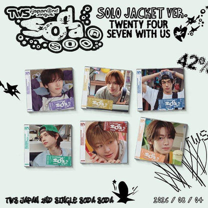 [PRE-ORDER] TWS 2ND JP SINGLE ALBUM [SODA SODA/SOLO JACKET]