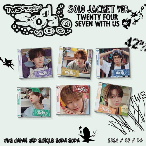 [PRE-ORDER] TWS 2ND JP SINGLE ALBUM [SODA SODA/SOLO JACKET]