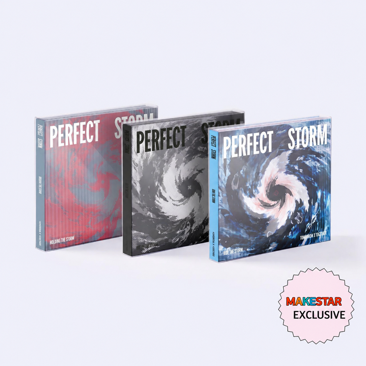 TXT PERFECT STORM with MAKESTAR EXCLUSIVE badge