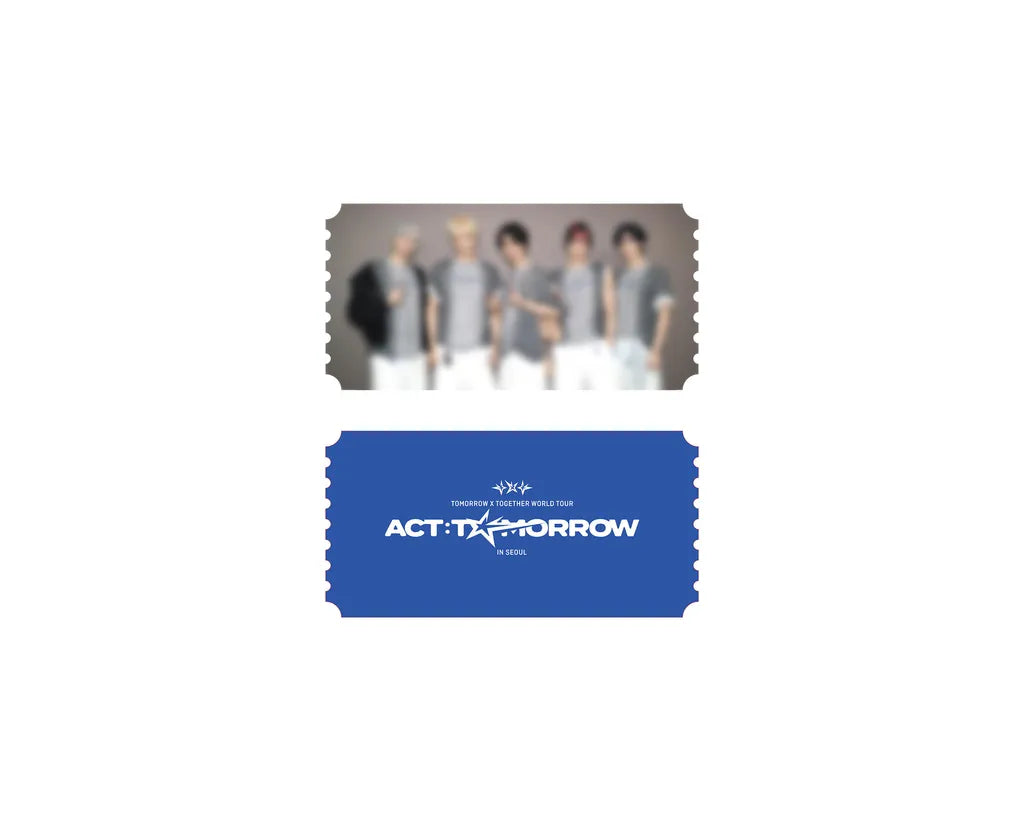 [PRE-ORDER] TOMORROW X TOGETHER WORLD TOUR [ACT : TOMORROW] IN SEOUL