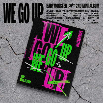 BABYMONSTER 2ND MINI ALBUM [WE GO UP/STANDARD VER.]