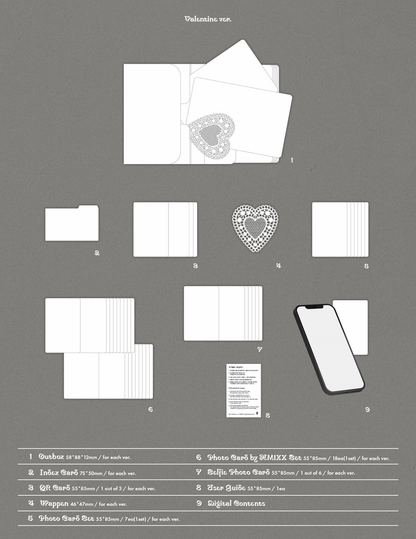 [PRE-ORDER] NMIXX 1ST FULL ALBUM [BLUE VALENTINE/PLATFORM ALBUM POCAALBUM VER.]