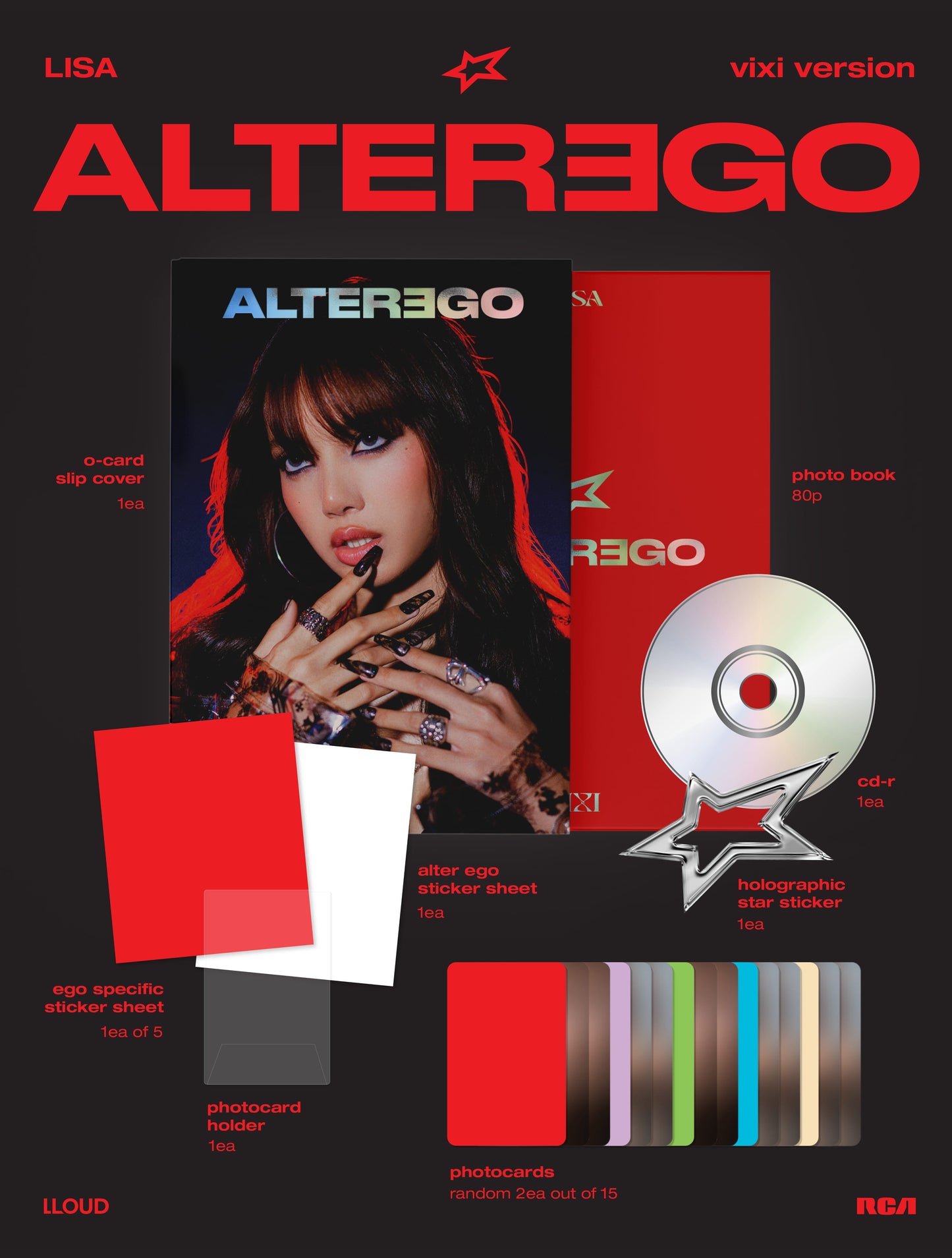 [PRE-ORDER] LISA SOLO ALBUM [ALTER EGO/PHOTOBOOK VER.]