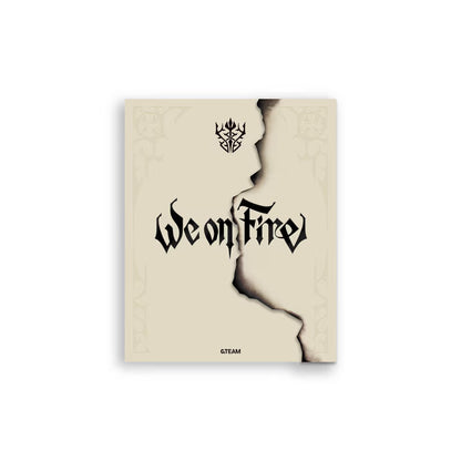 &TEAM 3rd EP 『We on Fire』 LIMITED EDITION