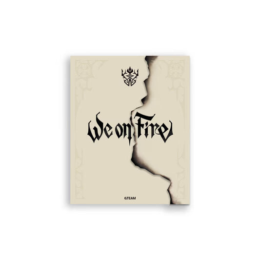 &TEAM 3rd EP 『We on Fire』 LIMITED EDITION
