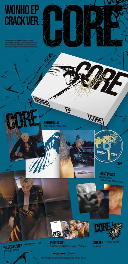 WONHO EP CORE Crack ver album contents